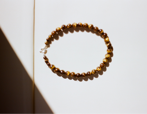 tiger eye choker