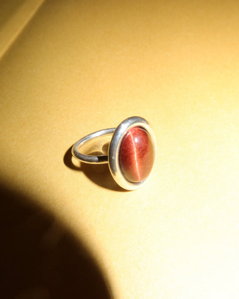 silver onyx ring