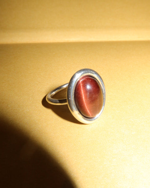 silver onyx ring