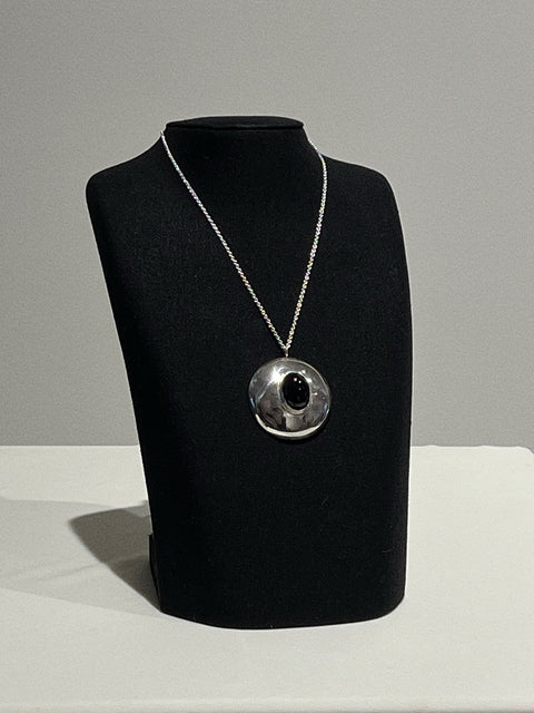 black onyx pendant